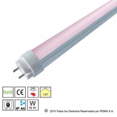 Tubo LED  Especial para Carnicerías, 18W, 120CM